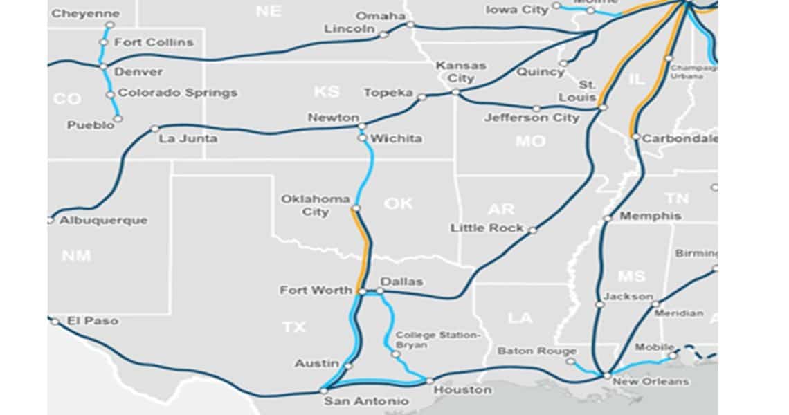 Amtrak Connects US MidwestTexas Texas Rail Advocates