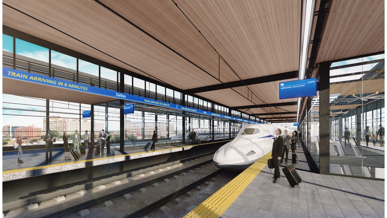 On everyone's mind at the Southwestern Rail Conference? The proposed