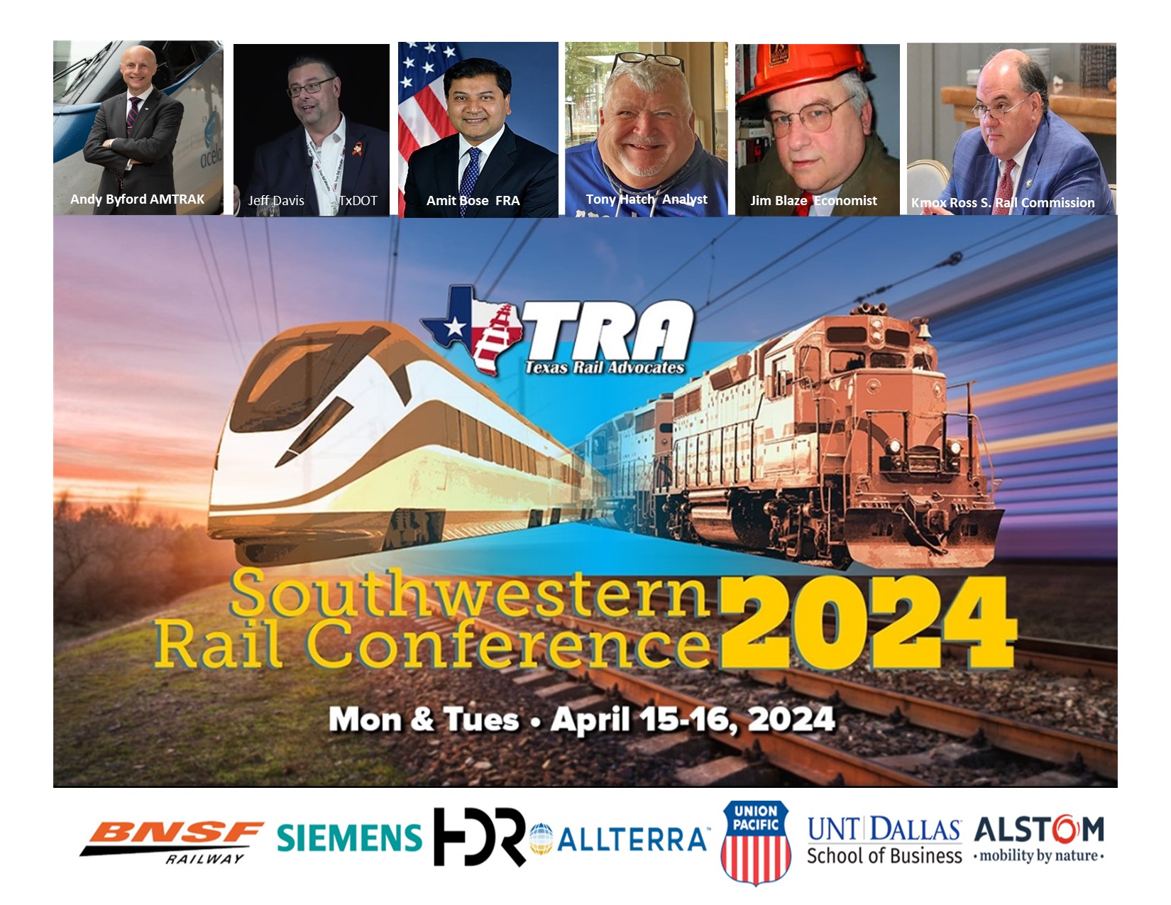 Agenda set for 2024 Southwestern Rail Conference April 1516 in DFW