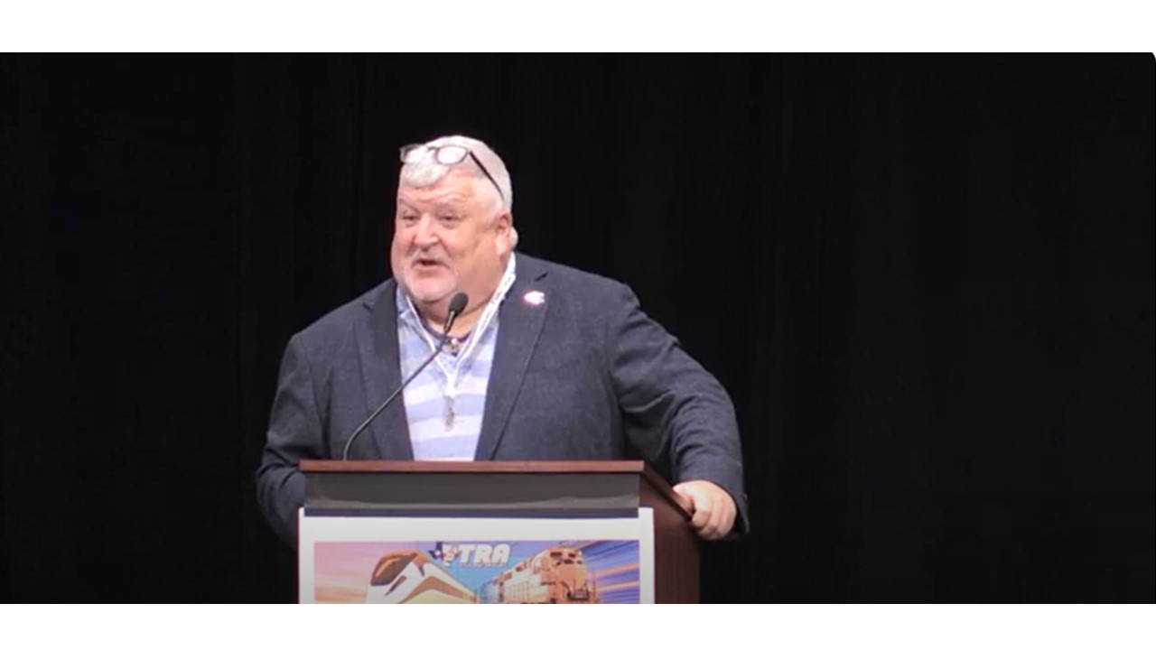 Tony Hatch at the Southwestern Rail Conference There's a fight for the