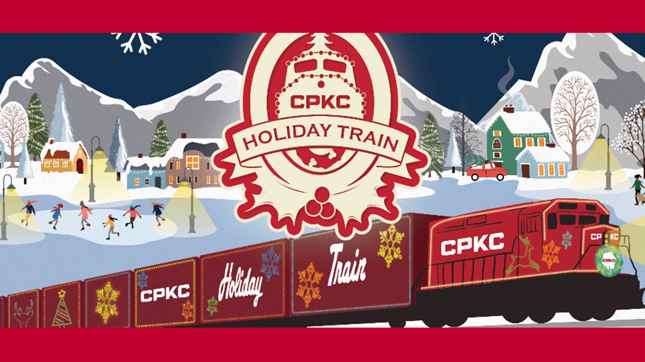 The CPKC Holiday Train Returns Nov. 20 To Dec. 19, Supporting Food ...