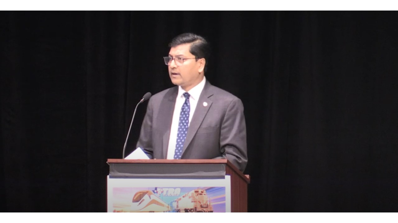 FRA's Amit Bose at Southwestern Rail Conference rail funding