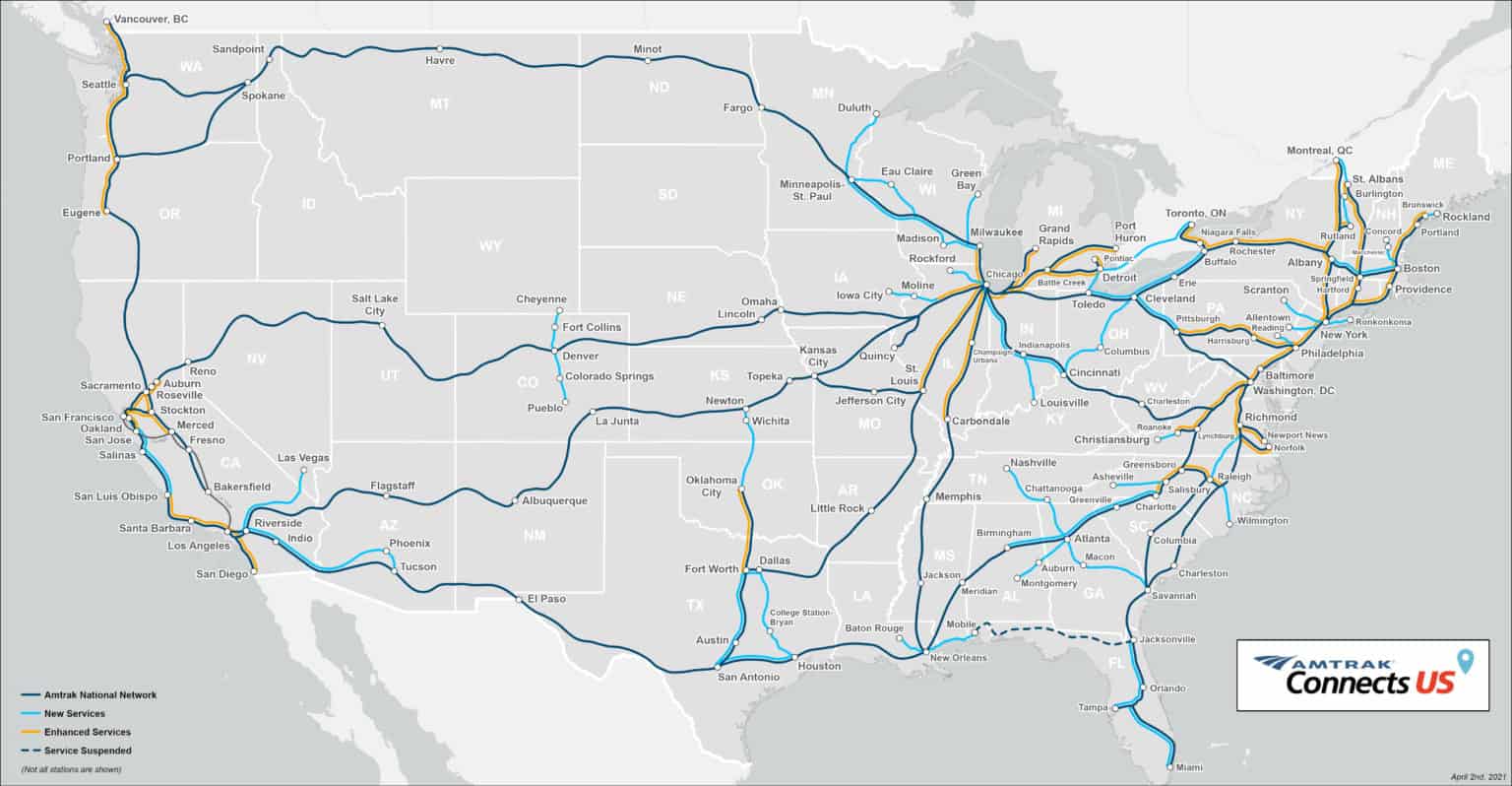 Amtrak Connects US